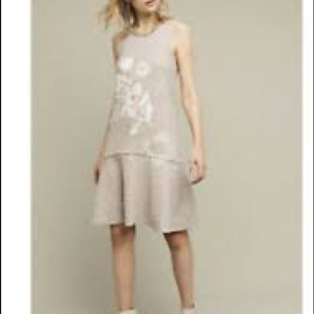 Anthropologie Knitted and Knotted sweater dress